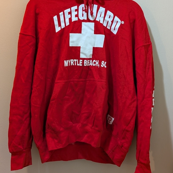 LG Other - Red Lifeguard Men's Pullover